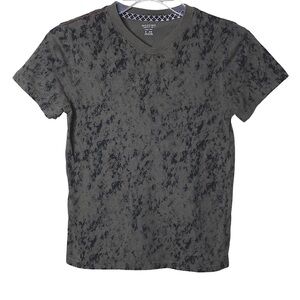 V- neck Casual T-shirt Army Green Boys Size M 8/10